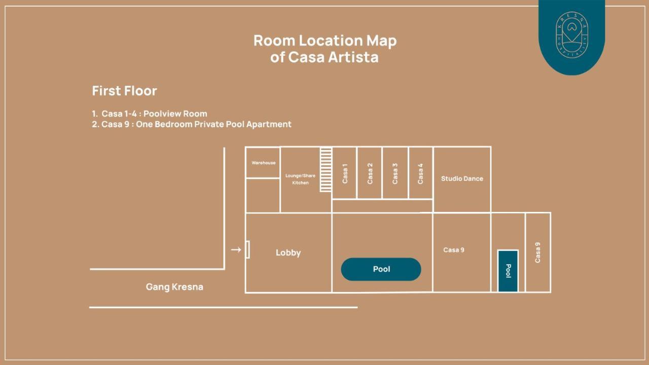 Casa Artista By Kresna Hospitality Hotel Seminyak Exterior foto